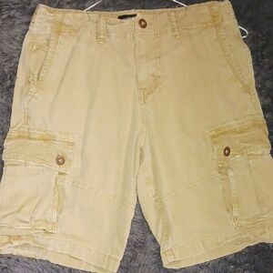 Men's Tan Cargo Shorts